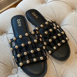 Bar III BLACK SANDALS
